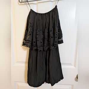 Vintage Ava Sky Strapless Dress Size XS